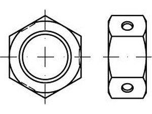 ART 84032 Biloc-Muttern A 2-70 M 16 VE=S (50 Stück)