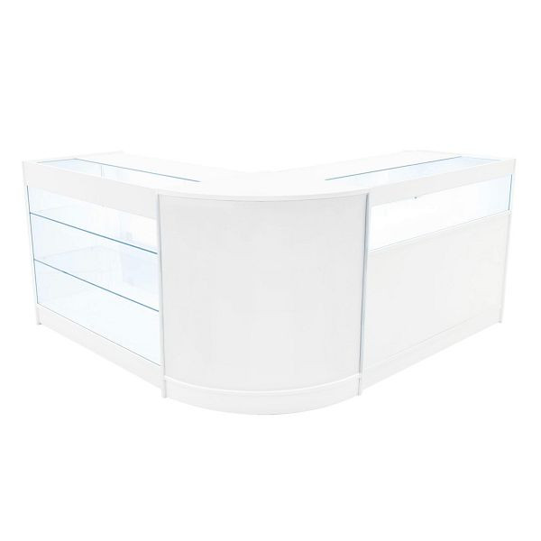 Monster Triton LED Verkaufstheken-Set CM60 + K1200 + B1200, Weiß, 40288