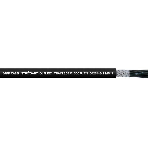 LAPP Bahnleitung ÖLFLEX® Train 355 C 300V 2X1, VE: 1000 Meter, 15355000/1000