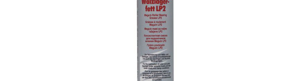 Meguin Wälzlagerfett LP2 LS, Schraubkartusche, VE: 0,4 kg, 9029