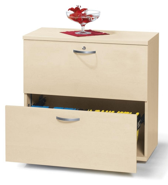 Deskin Hängeregistraturschrank MULTI M pro, Ahorndekor, B 800 x H 780 x T 420 mm, 268341