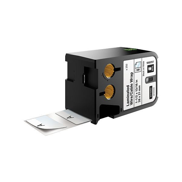 LAPP Etiketten Kassette DYMO XTL Heat-Shrink 12, schwarz/Weiß, 83257215