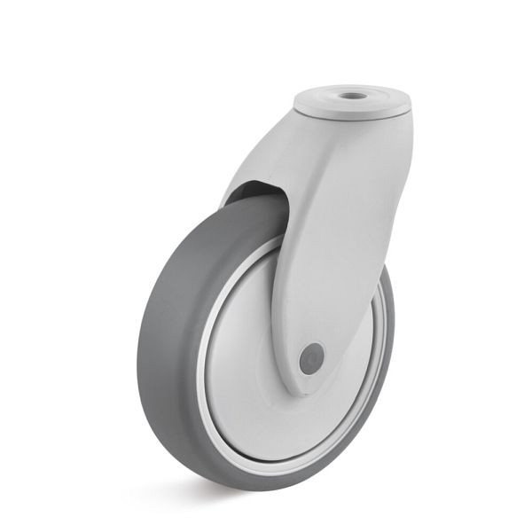 Torwegge Apparate-Rolle mit Rückenloch, L-KA-TPAK-, 0040559