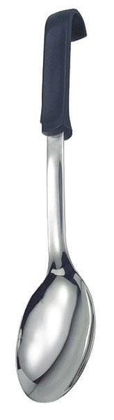 APS Servierlöffel, Länge circa 34 cm, Edelstahl, ergonomischer rutschfester Griff, 00662