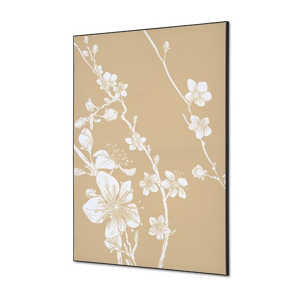 Showdown Displays Spannstoff Wanddekoration SET A1 Japanische Kirschblüte Beige, TFR22WA1-SET-I6
