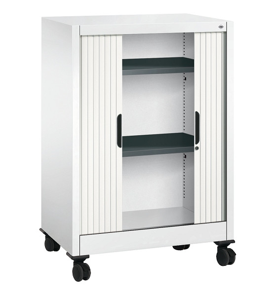C+P Sideboard mit Rollladen Omnispace, H1030xB800xT420mm, 9016/9016, 3241-00 S10172