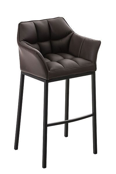 CLP Barhocker Damaso B mit 4-Fuß Gestell, braun, 101159403