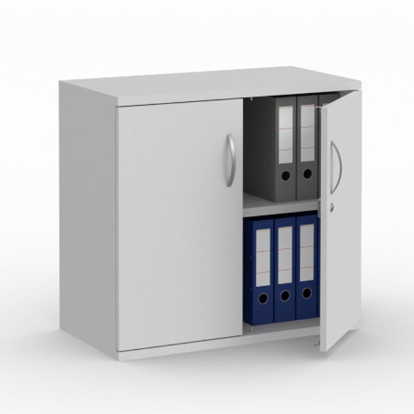 Deskin Flügeltürenschränke MULTI M pro, Dekor lichtgrau, B 800 x H 780 x T 420 mm, 278058