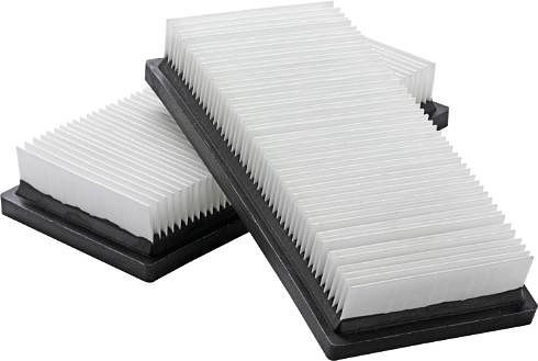 Nilfisk Flachfilter, PET-Nanofaser, auswaschbar, 2 Stück, 302002842