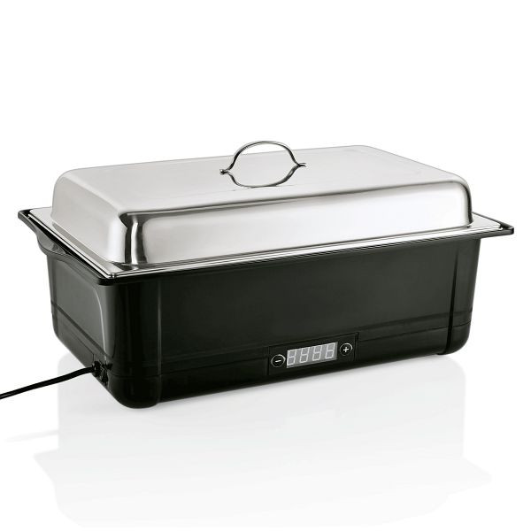 WAS Elektro Chafing Dish GN 1/1, 58 x 35 x 27 cm, Kunststoff/Chromnickelstahl, 1460800