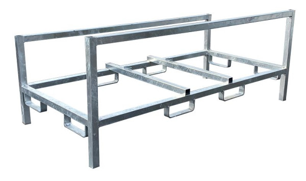 Schake Stapelpalette für Polizeigitter Typ L Außenmaße: 2200 x 1005 x 760 mm speziell für Lagerung und Transport von 25, 50196