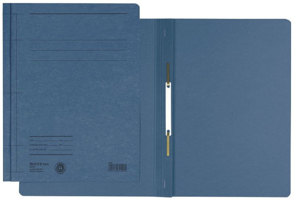 LEITZ 3005 Schnellhefter Rapid, A5, Manilakarton (RC), blau, 30050035