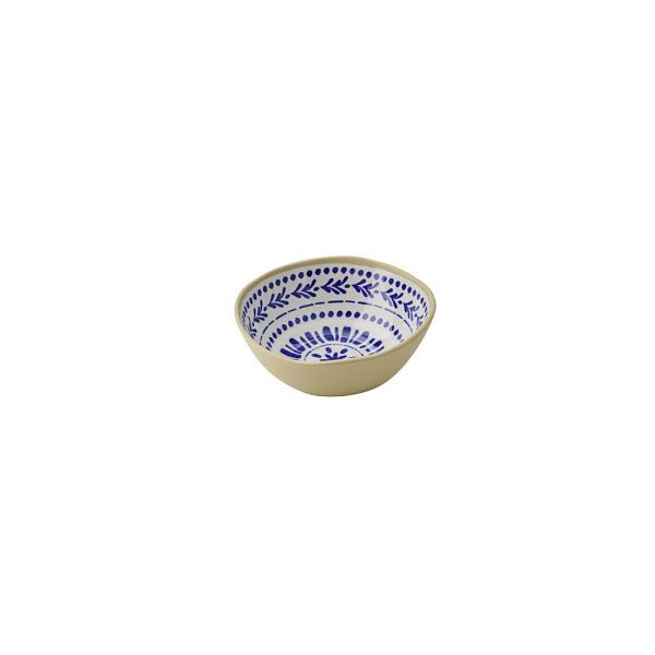 APS Schale FLORYN - Melamin blau/weiß-beige, Ø 16 cm, 0,5 Liter, spülmaschinengeeignet, 85448