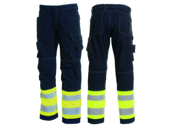 Lemp Bundhose Tera TX Arc2 Hivis Klasse 2 gelb/marine 50, 66742901