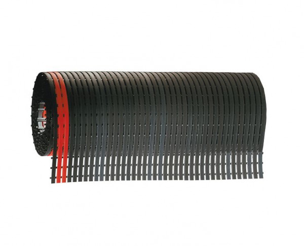 Kappes ErgoPlus Bodenmatte B1200 mm, schwarz mit rotem Sicherheitsstreifen, 8412.00.0170
