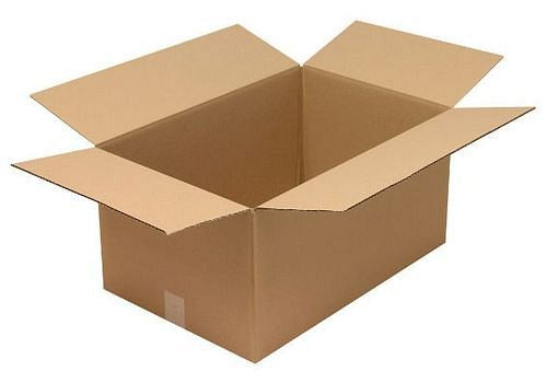 TransPak Wellpapp-Faltkarton 1-wellig, Innenmaß 590 x 390 x 290 mm, Qualität 1.30C, VE: 25 Stück, 299304