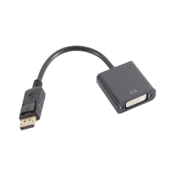 S-Conn Adapter, Displayport Stecker 1.1 auf DVI 24+5 Buchse, 14-05007