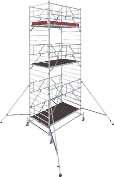 Krause Stabilo Fahrgerüst S50 Feldlänge: 2,50m, Arbeitshöhe: 7,40m, 782052