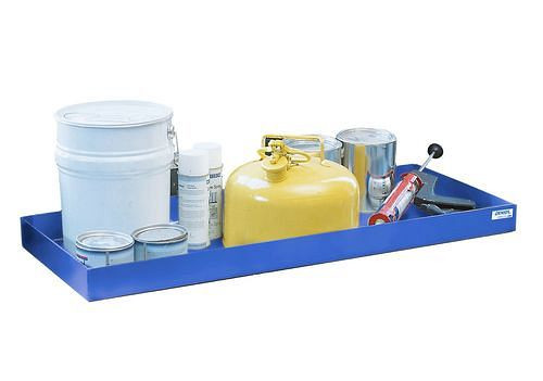 DENIOS Kleingebindewanne classic-line aus Stahl, 20 Liter, B 987 mm, 252344