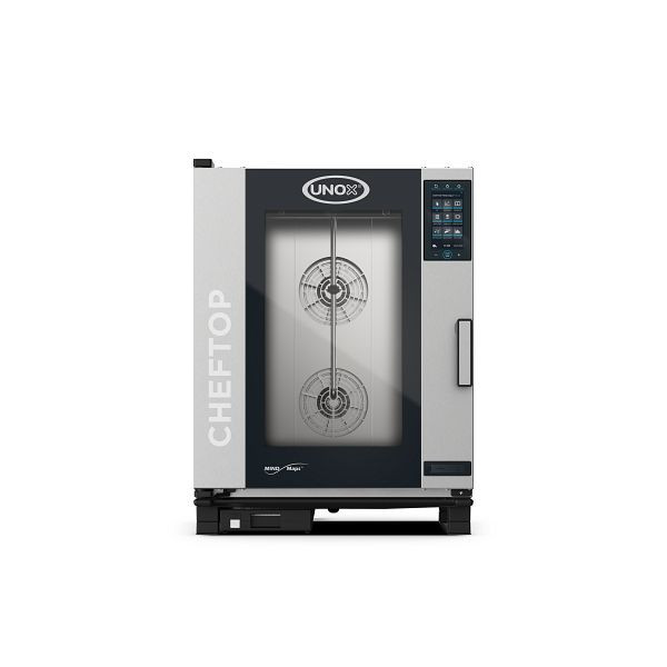 UNOX CHEFTOP MIND.Maps PLUS Professioneller Countertop-Ofen 10 Einschübe GN 1/1 Elektrisch Türöffnung rechts, XEVC-1011-EPRM