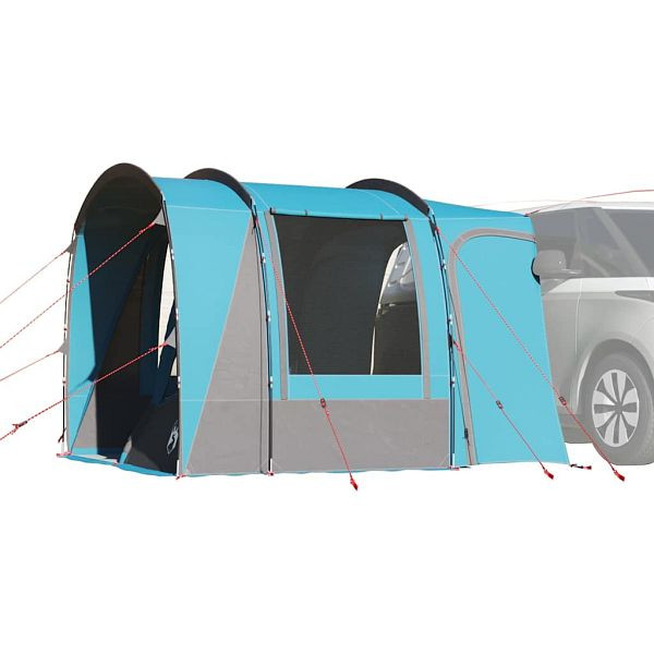 vidaXL Autozelt 4 Personen Blau Wasserfest, Polyester mit PU-Beschichtung, 4009498