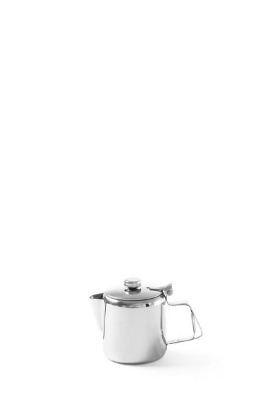 Hendi Kaffee-/Teekanne mit Klappdeckel, 0,2 L, ØxH: 74x95 mm, 453001