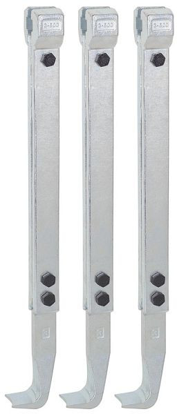 KUKKO 3 Abzughaken (Satz), Hakenlänge: 500 mm, Länge in mm: 620, 3-500-S