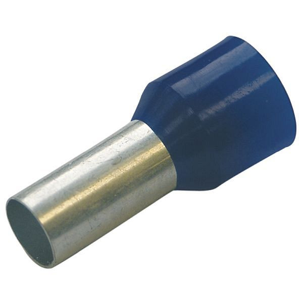 Haupa isolierte Aderendhülse 120 mm²/27 mm blau, VE: 10 Stück, 270861