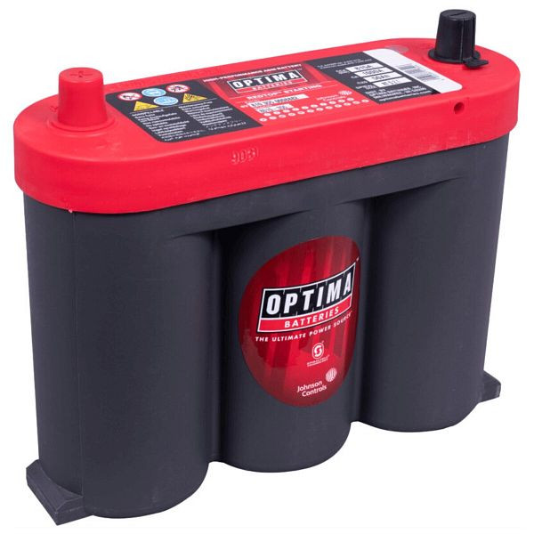 Optima RedTop RT S 2,1 AGM Starterbatterie 6V 50Ah 815A, RTS2,1L