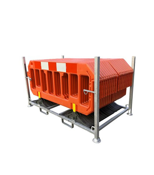 Ri-Traffic Lager- und Transportpalette für Absperrgitter, 11-2000-11