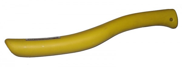 DINOSAURIER Schlagstab Kunststoff gekrümmt Profi, Schlagfläche in Längs- und Querrichtung halbrund gekrümmt, vorne abgeschrägt, HH 800 STO