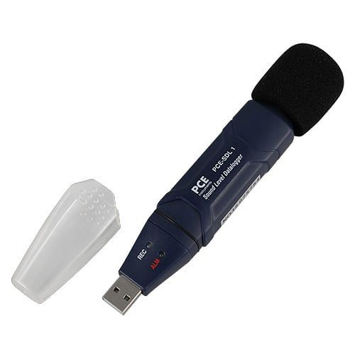 PCE Instruments Mini-Schallpegeldatenlogger, Messbereich 30 bis 130 dB, PCE-SDL 1