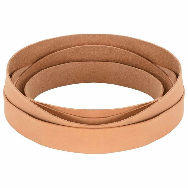 vidaXL Lederriemen Hellbraun 1000 x 4 cm Leder, 42034270