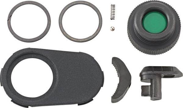 STAHLWILLE Bit-Knarren-Ersatzteil-Satz für Nr. 419B 6-kant 1/4" für 419B, 19010014