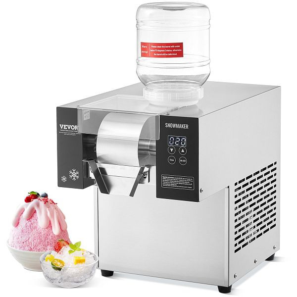 VEVOR Kommerzielle Schneeflocken-Eismaschine, 170kg/24h Eis Rasierer Edelstahl, FLXNBJFLLEDPXZ9CHV2
