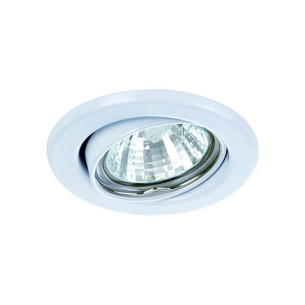 Brumberg Einbaustrahler 50W HV GZ10 weiß mit breit IP20 H3207.07, 113178