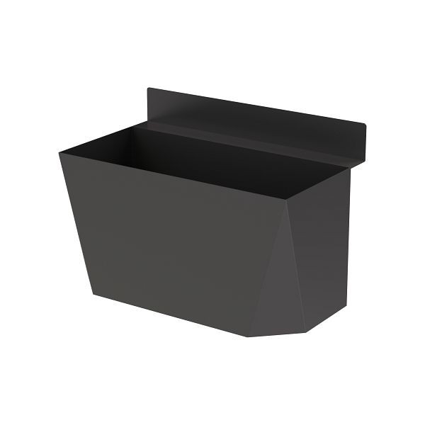 T&J HEIDE-Serie Blumenbox 2, B250 x T139 x H170 mm, Stahl, verzinkt und anthrazit, 45445