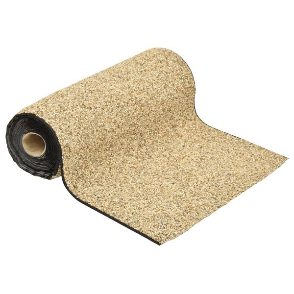 vidaXL Steinfolie Natur-Sand 800x40 cm, Material: PP-Vlies, wasserfester Kleber, 4007507