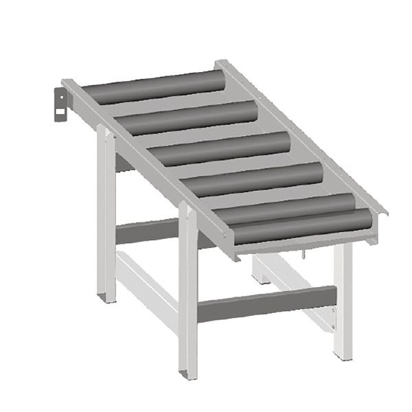 Metallkraft Rollenbahn 2000 x 800 mm, 6 Rollen, 3649360