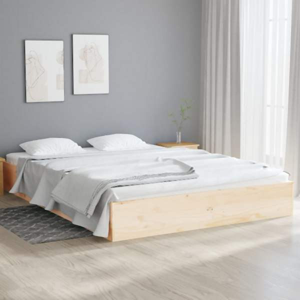 vidaXL Massivholzbett 120x190 cm, 820072, 8720287067580