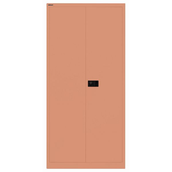 Bisley Flügeltürenschrank UNIVERSAL, mit Garderobeneinsatz, 658 coral, E782AAG658
