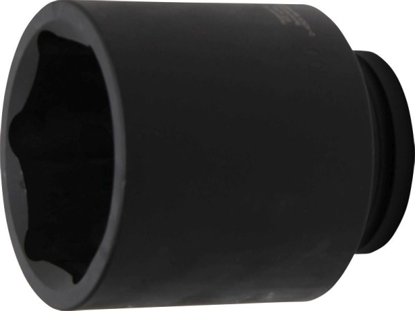 BGS Kraft-Steckschlüssel-Einsatz Sechskant, tief, Antrieb Innenvierkant 25 mm (1"), SW 100 mm, 5500-100