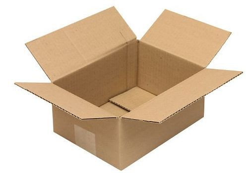 TransPak Wellpapp-Faltkarton 1-wellig, Innenmaß 220 x 160 x 100 mm, Format A5, Qualität 1.20B, VE: 50 Stück, 299221