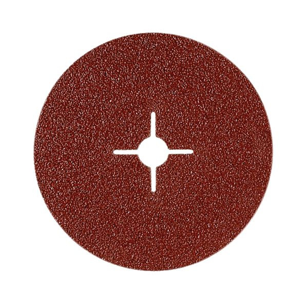 Norton Industrial Fiberschleifscheibe F100, Durchmesser: 180 mm, Körnung: 24, VE: 25 Stück, 66623385758