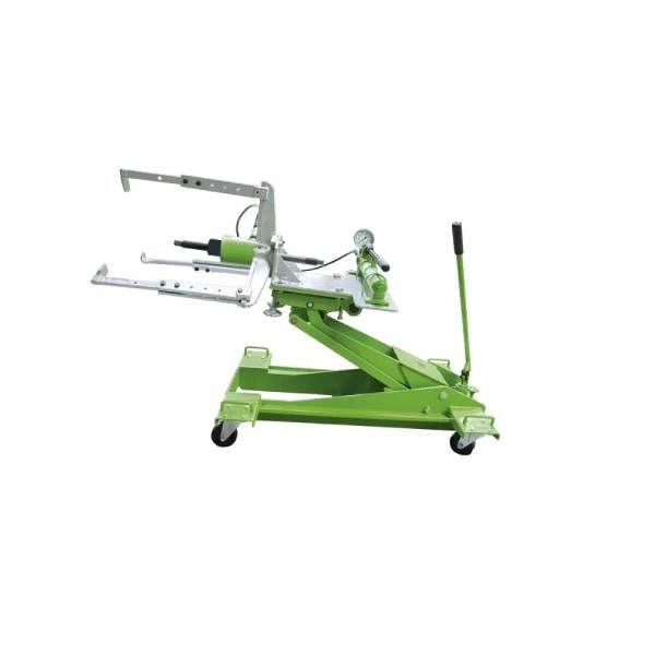Kukko Mobiler 3-armiger Hydraulik-Abzieher "DAVID" verstellbare Spanntiefe 520 mm Spannweite und 500 mm Spanntiefe mit 20 t Zugkraft, YHU-S-Y28-11-1