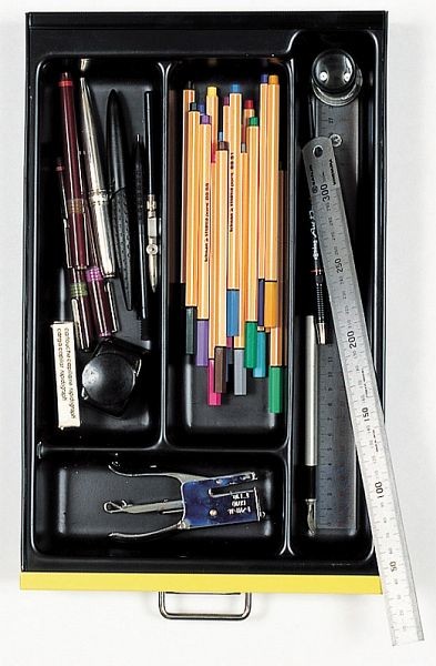 Bisley MultiDrawer™ Schreibwareneinsatz A4 für A4 Schubladen, Kunststoff, PIT580P1800