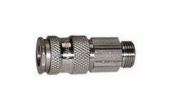 Riegler Schnellverschlusskupplung NW 7,8, Edelstahl 1.4305, Außengewinde, 107418