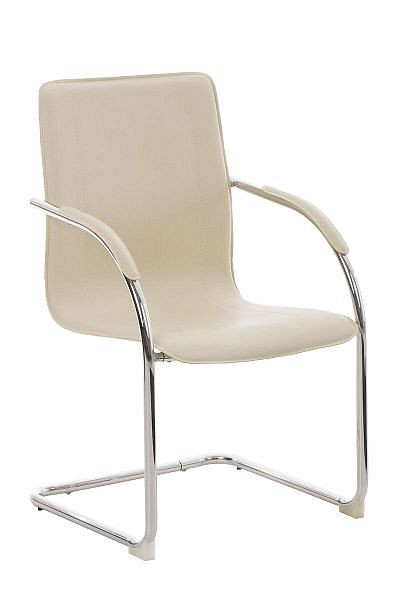 CLP Besucherstuhl Melina V2, creme, 151786004, 4251152698294