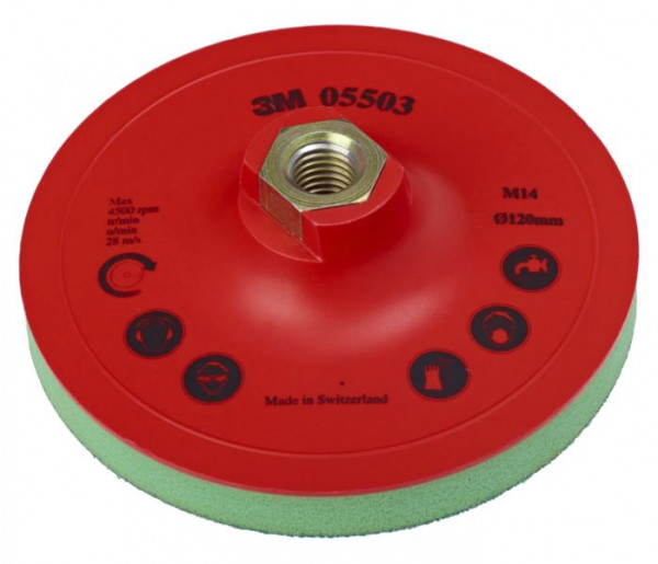3M STIkit Stützteller, 125 mm, VE: 5 Stück, 7000068107
