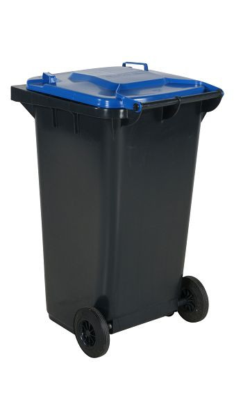 intra Müllbehälter 240 l, blauer Deckel, 2124031206